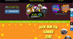 Desktop Screenshot of kidzcamps-uk.com